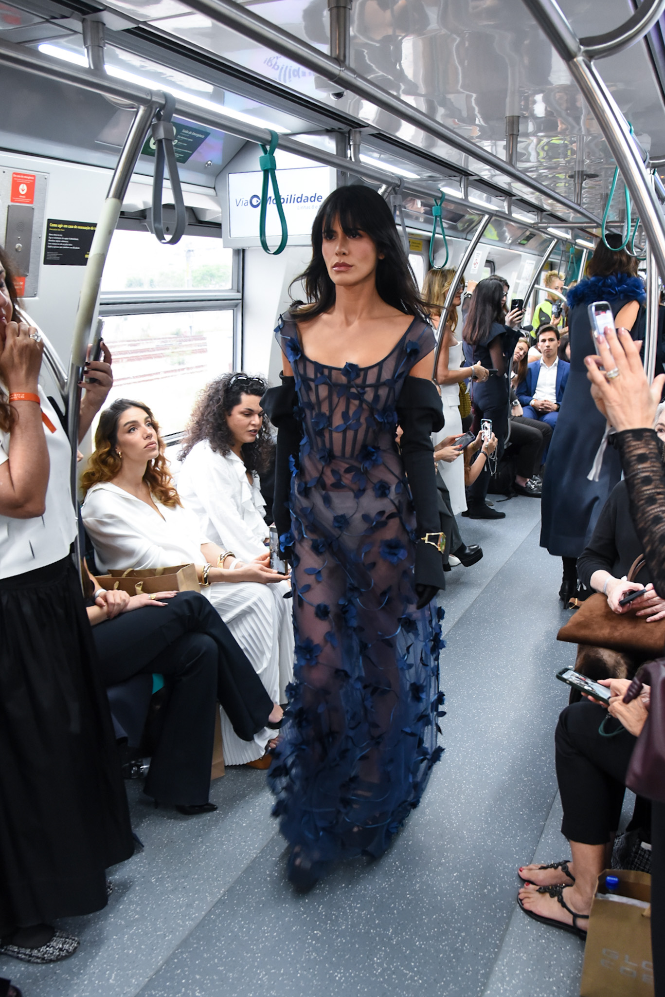 Gloria Coelho no SPFW (Foto: Andy Santana/Brazil News)