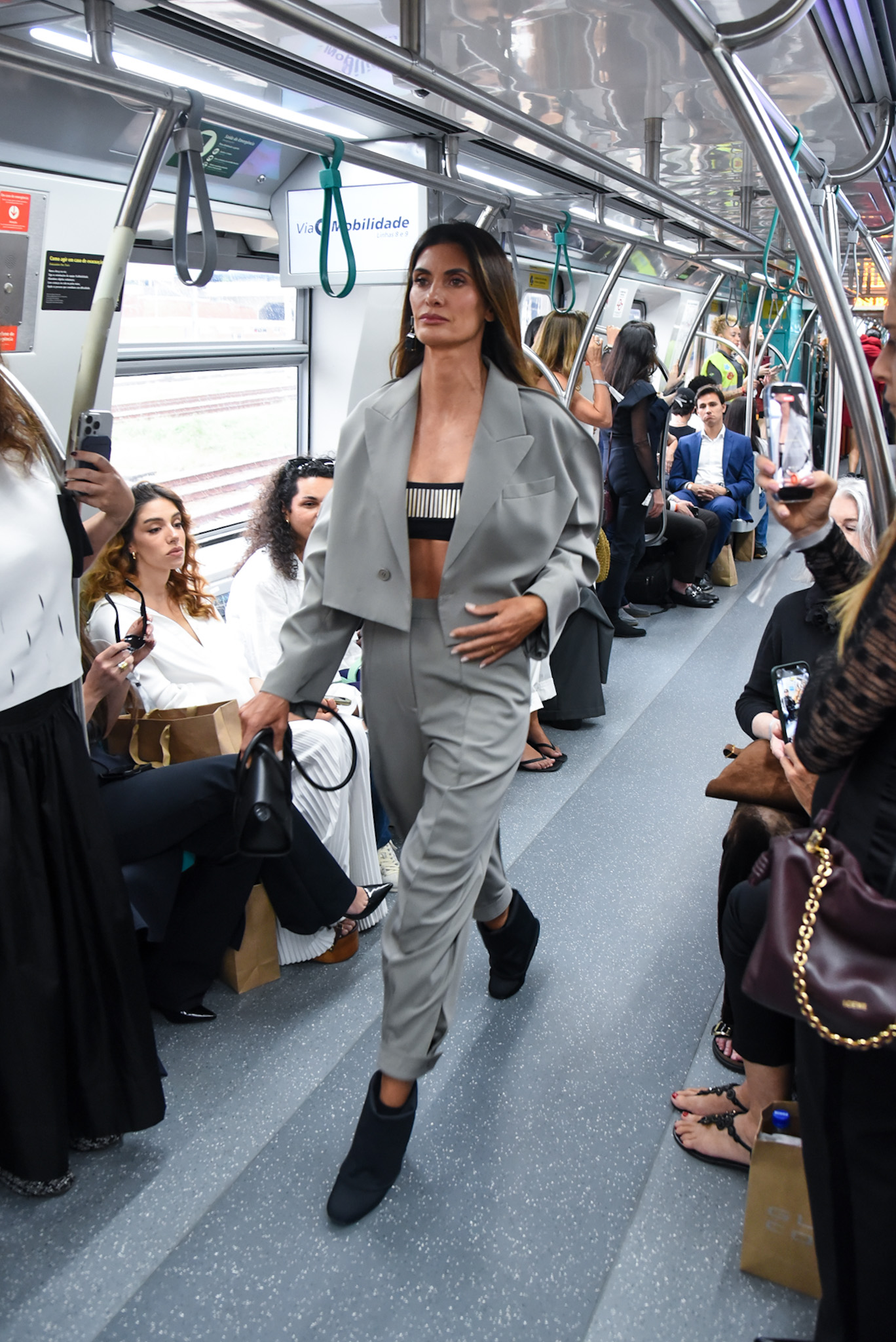 Gloria Coelho no SPFW (Foto: Andy Santana/Brazil News)