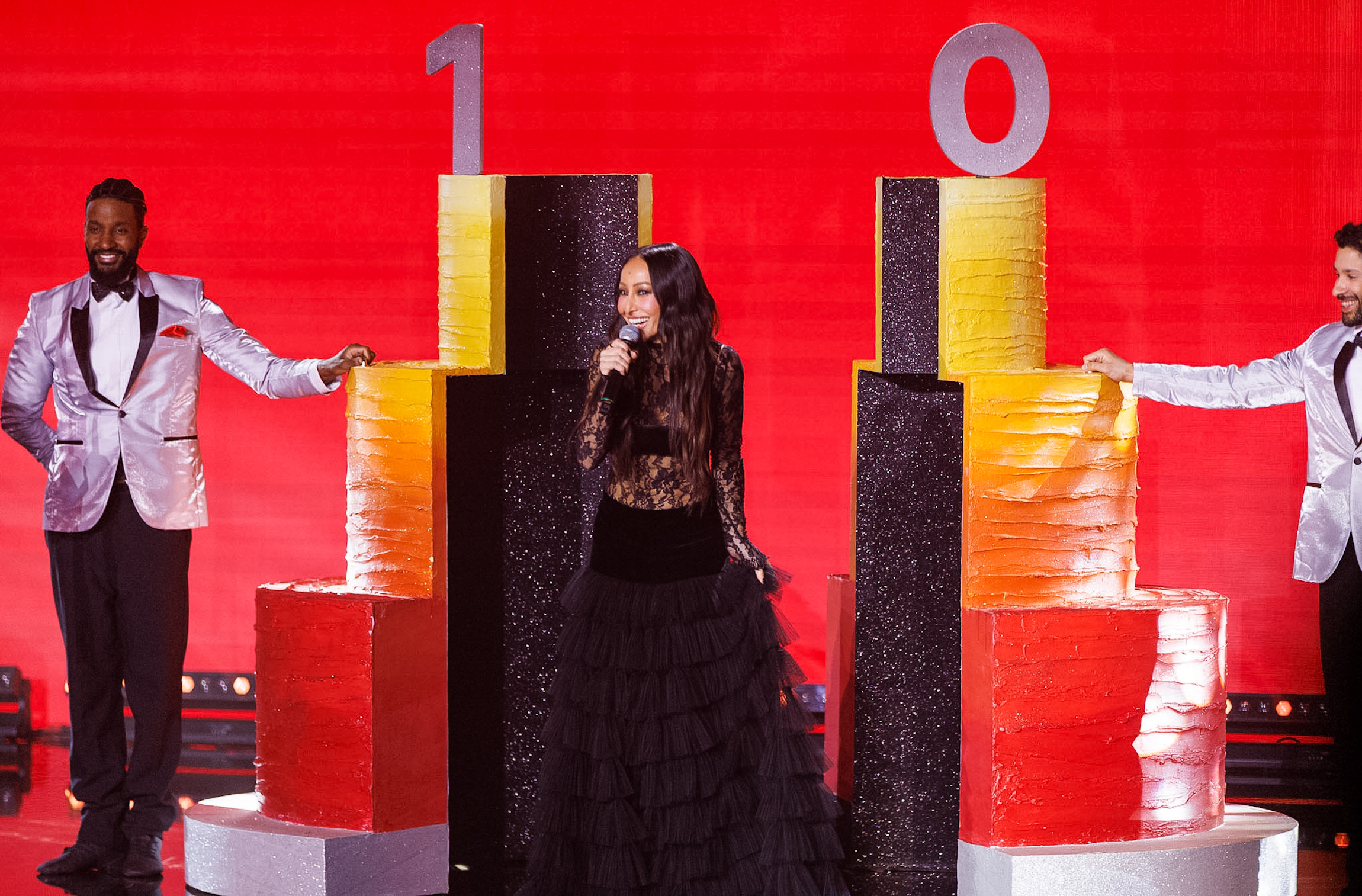 Sabrina Sato no Upfront Globo 2026 (Foto: Brazil News)