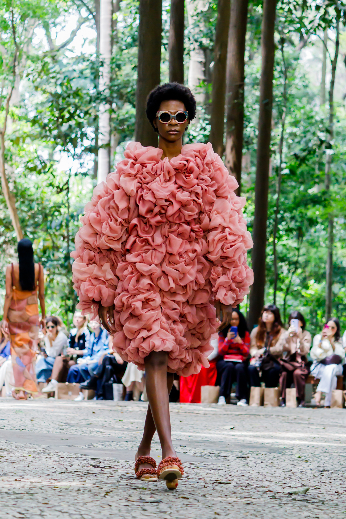 Flavia Aranha no SPFW (Foto: Patrícia Devoraes/Brazil News)