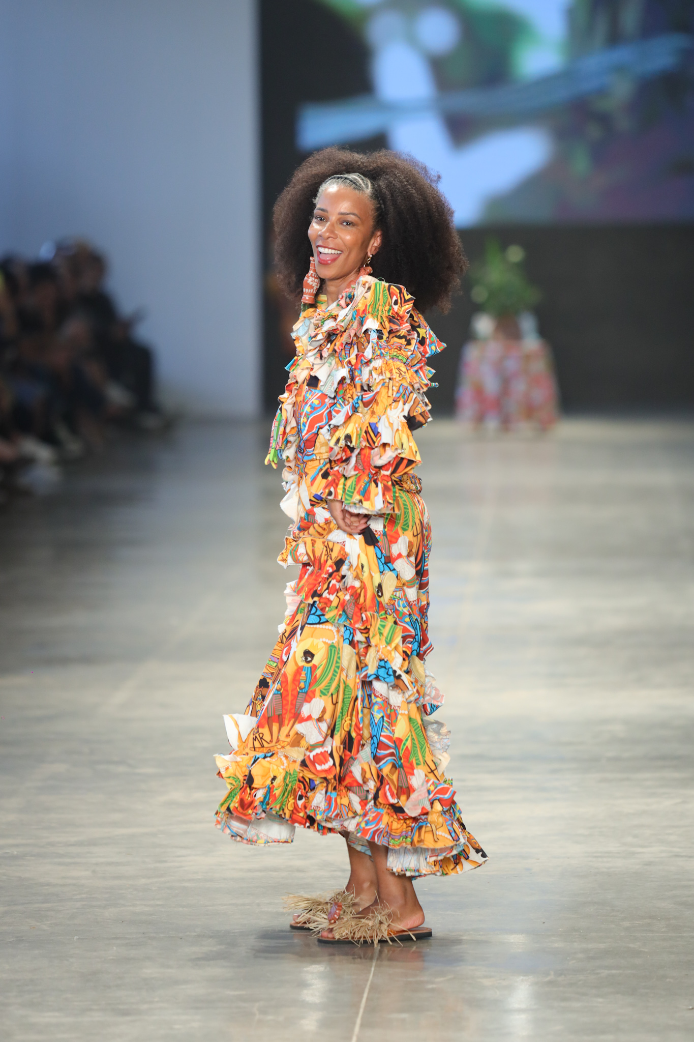 Desfile de Meninos Rei para SPFW (Foto: Lucas Ramos/Brazil News)