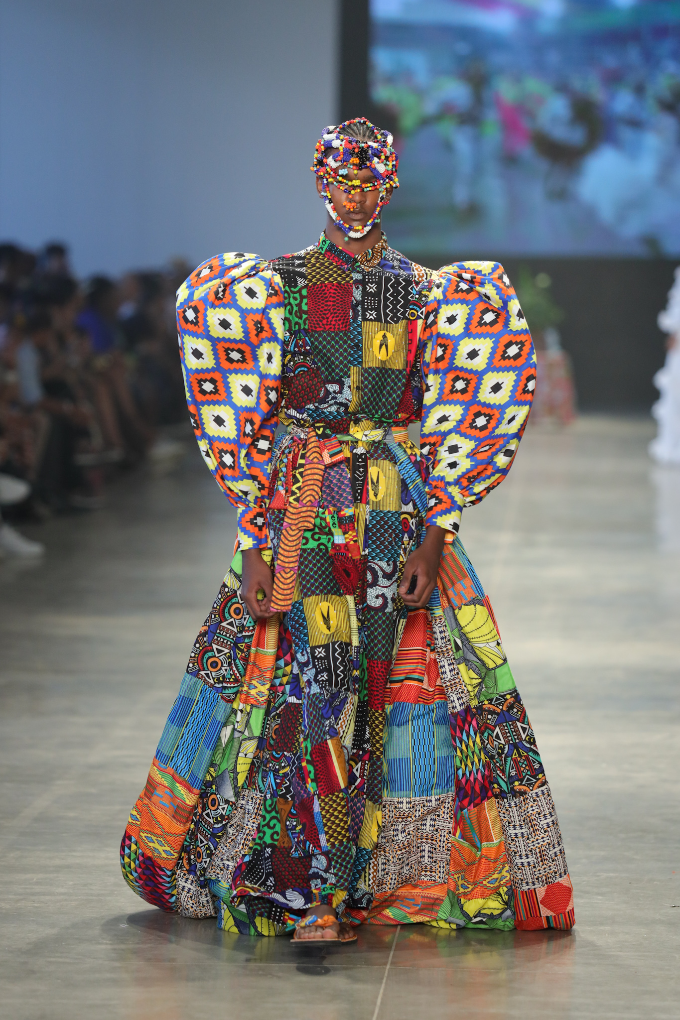 Desfile de Meninos Rei para SPFW (Foto: Lucas Ramos/Brazil News)