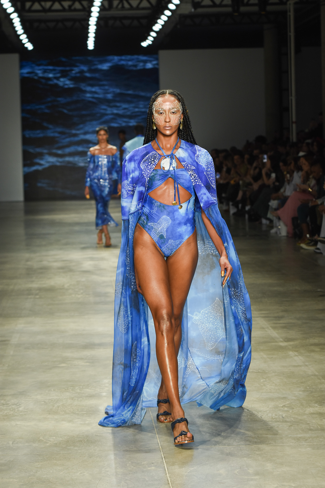 Santa Resistência no SPFW (Foto: Will Dias/Brazil News)