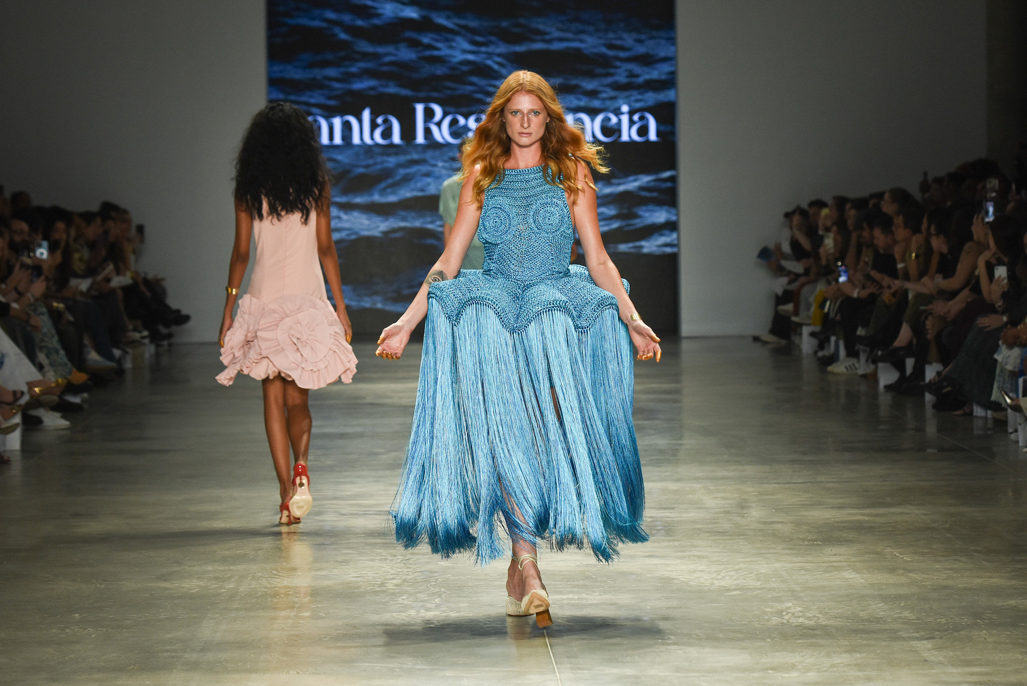 Santa Resistência no SPFW (Foto: Will Dias/Brazil News)