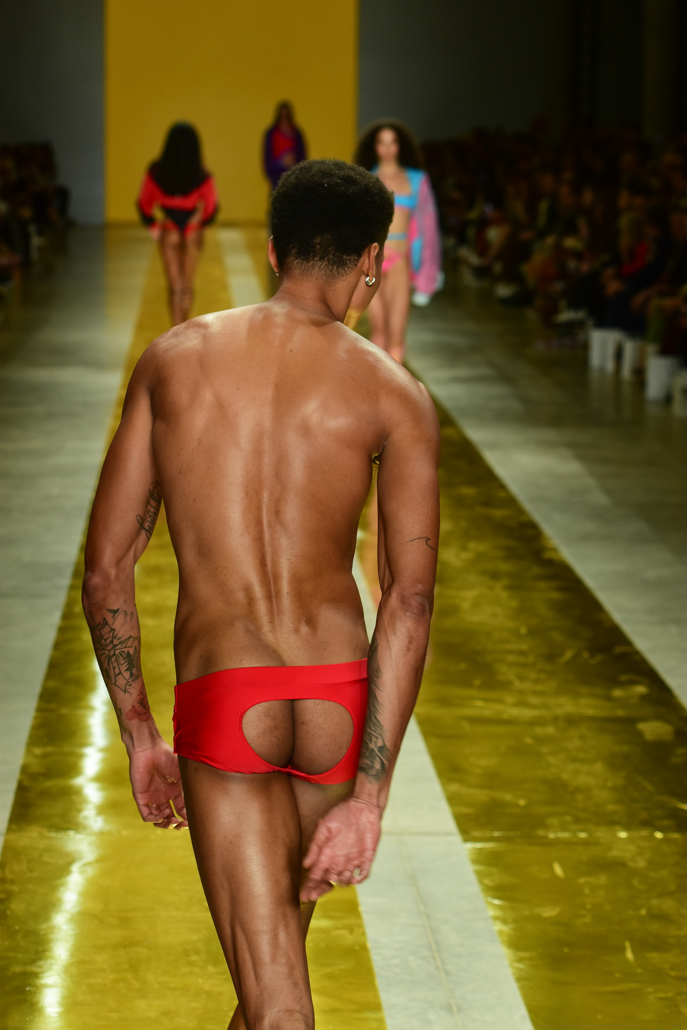 Amir Slama no SPFW (Foto: Will Dias/Brazil News)