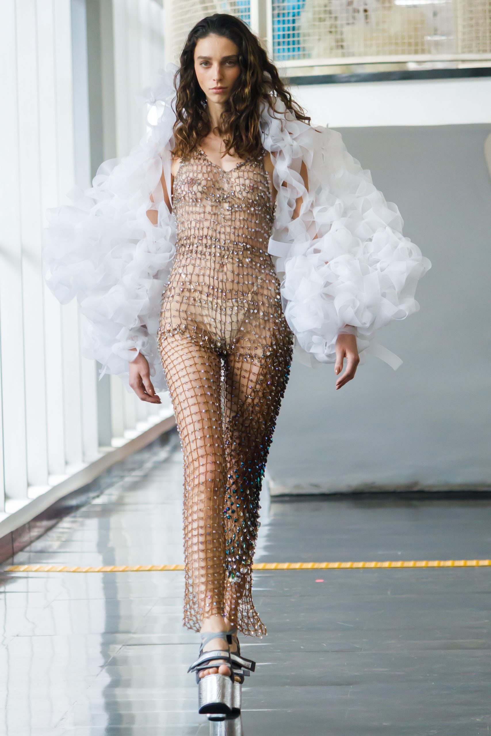 Desfile de Gustavo Silvestre no SPFW (Foto: Patrícia Devoraes/Brazil News)