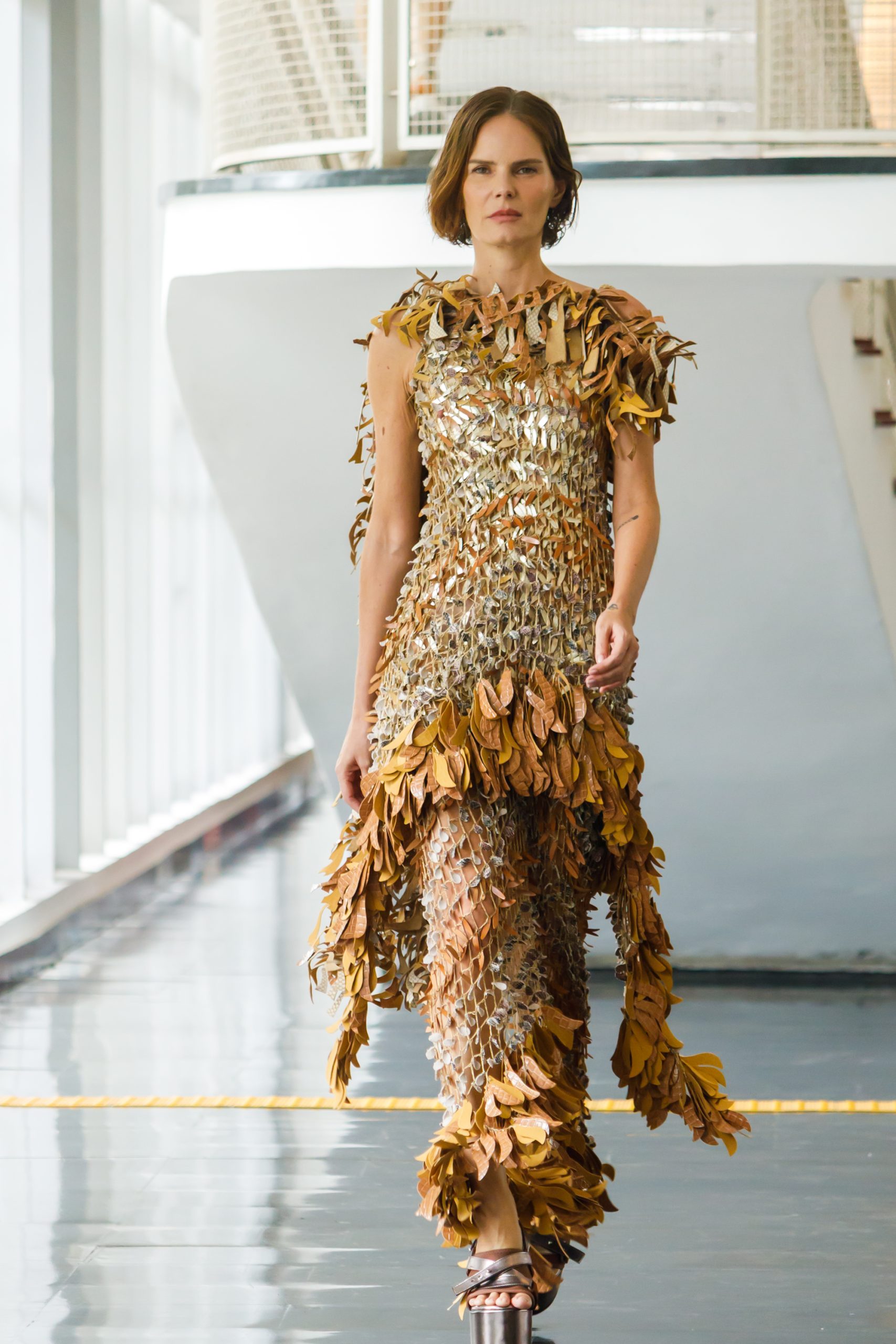 Desfile de Gustavo Silvestre no SPFW (Foto: Patrícia Devoraes/Brazil News)