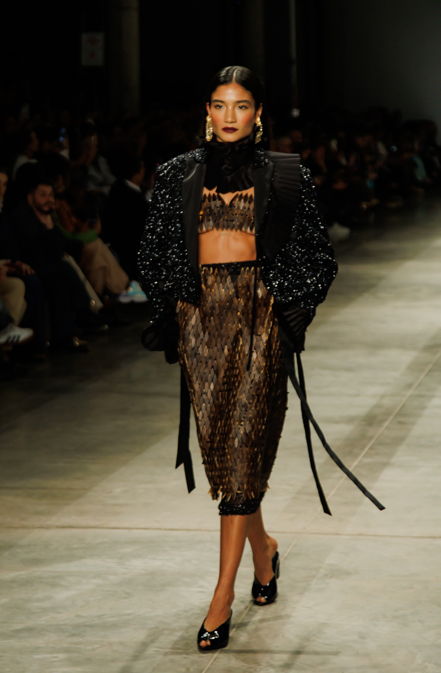 Desfile da grife Apartamento 03 no SPFW (Foto: Clayton Felizardo/Brazil News)