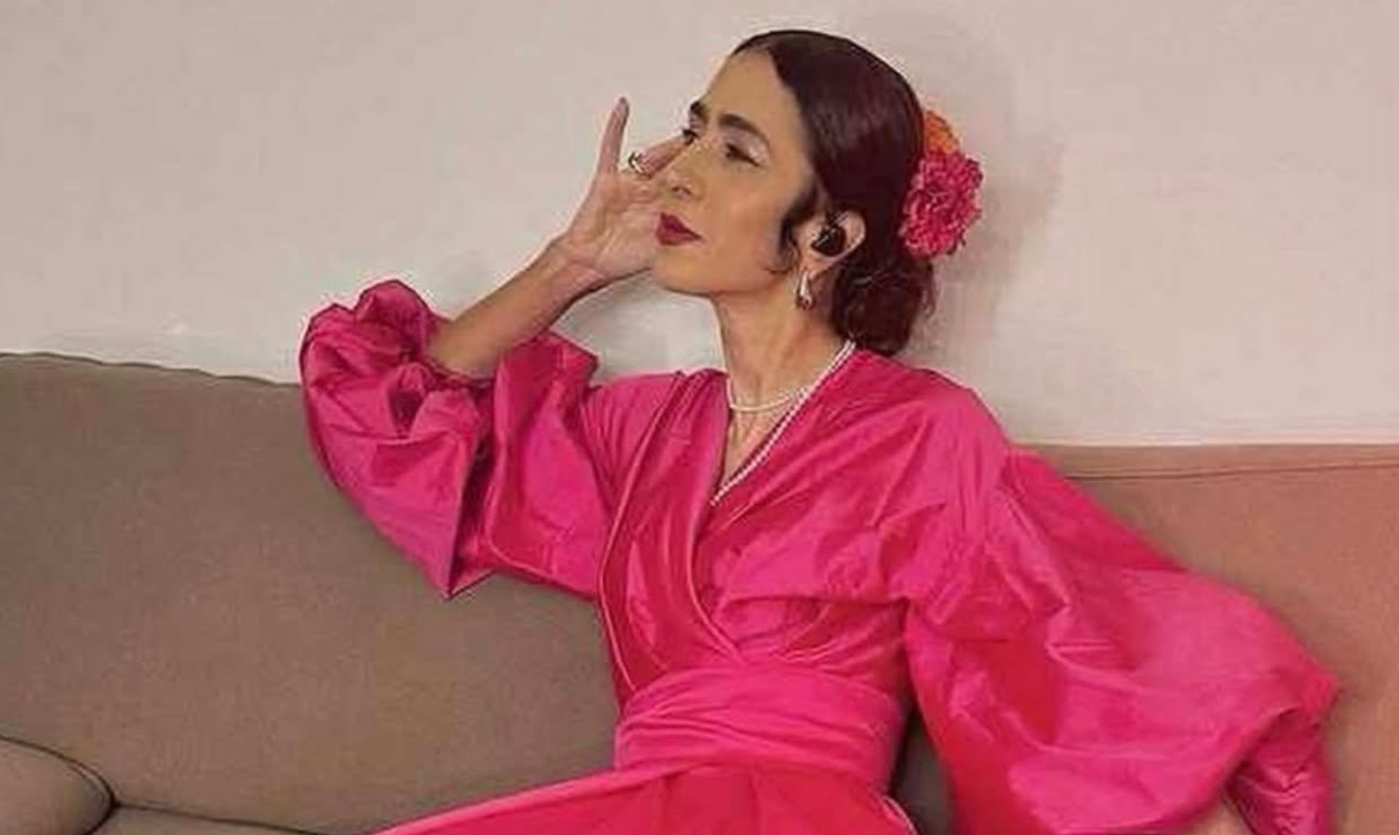 Marisa Monte com o figurino de "Phonica" (Foto: Divulgação)