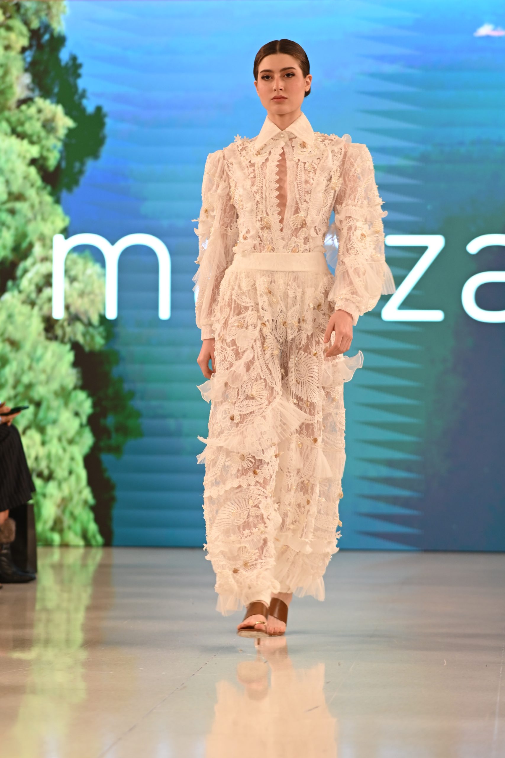 Desfile da grife Manzan (Foto: Thiago Reis.Divulgação)