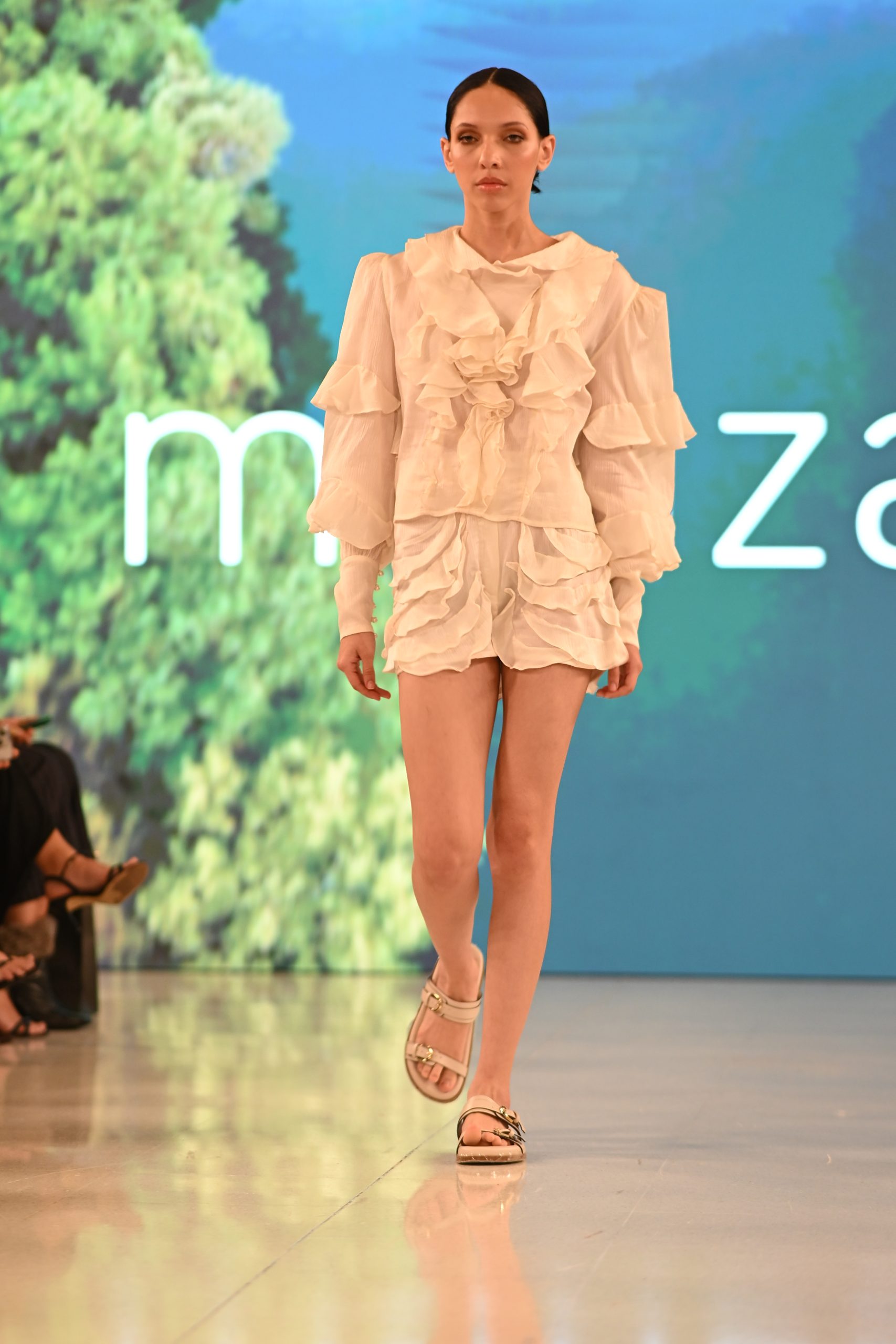 Desfile da grife Manzan (Foto: Thiago Reis/Divulgação)