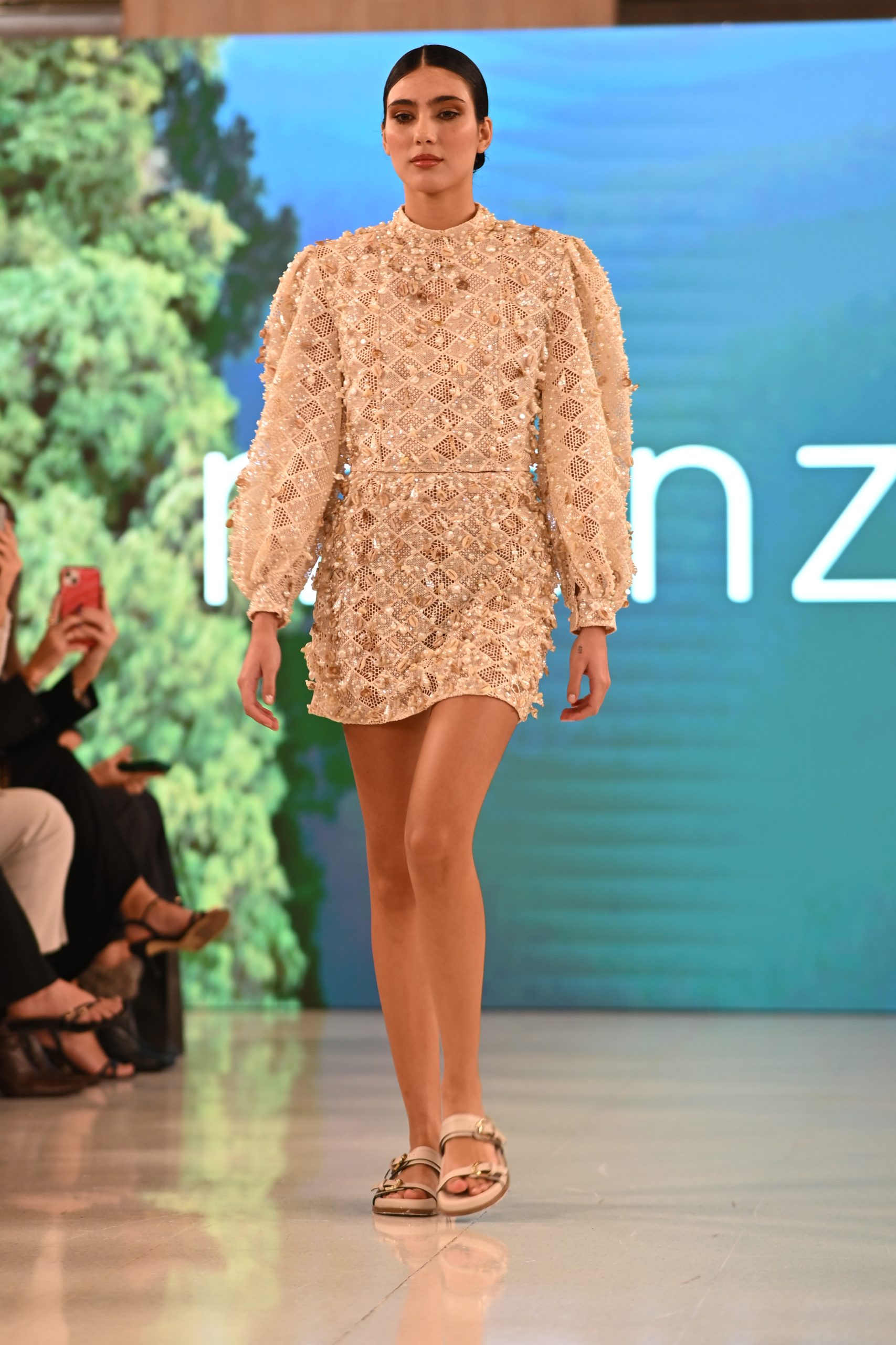 Desfile da grife Manzan (Foto: Thiago Reis/Divulgação)