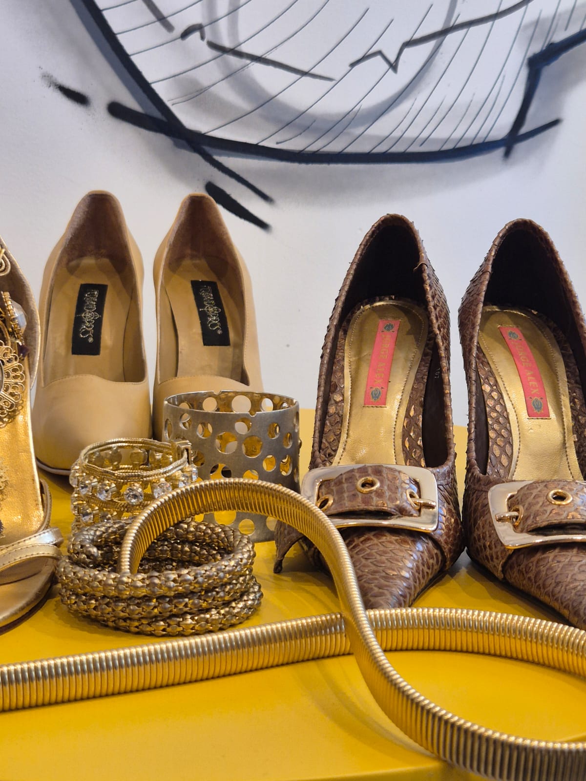 Sapatos de Hebe Camargo (Foto: Divulgação)
