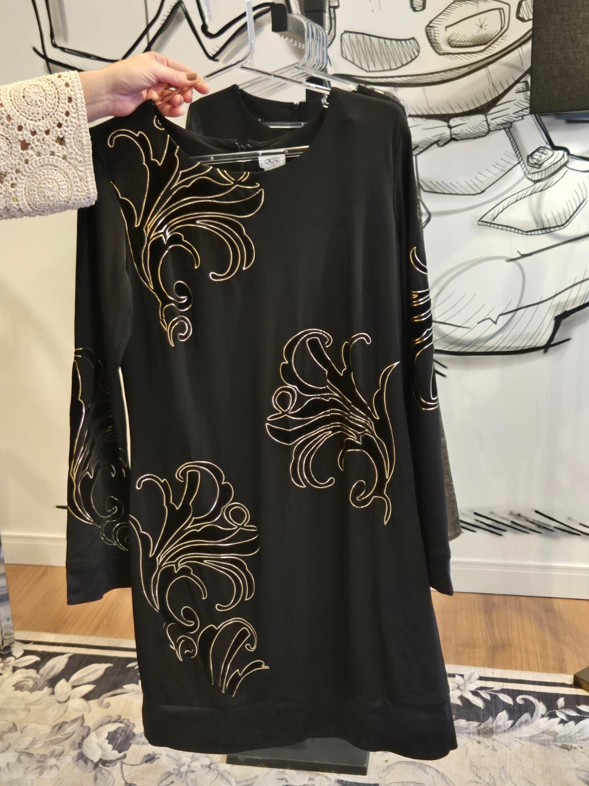 Vestido do acervo da apresentadora (Foto: Divulgação)