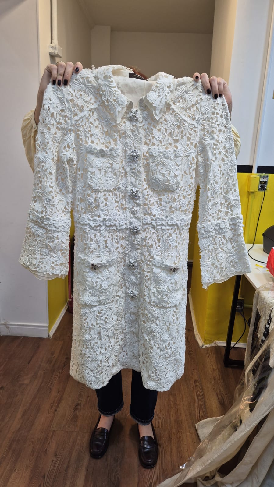 Vestido da Louis Vuitton que pertenceu a Hebe Camargo (Foto: Divulgação)