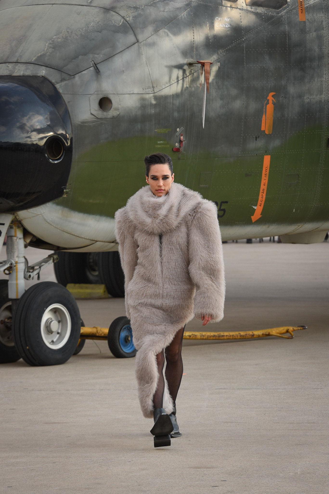 Rhay Polster para o desfile da Forca Studio (Foto: Andy Santana/Brazil News)