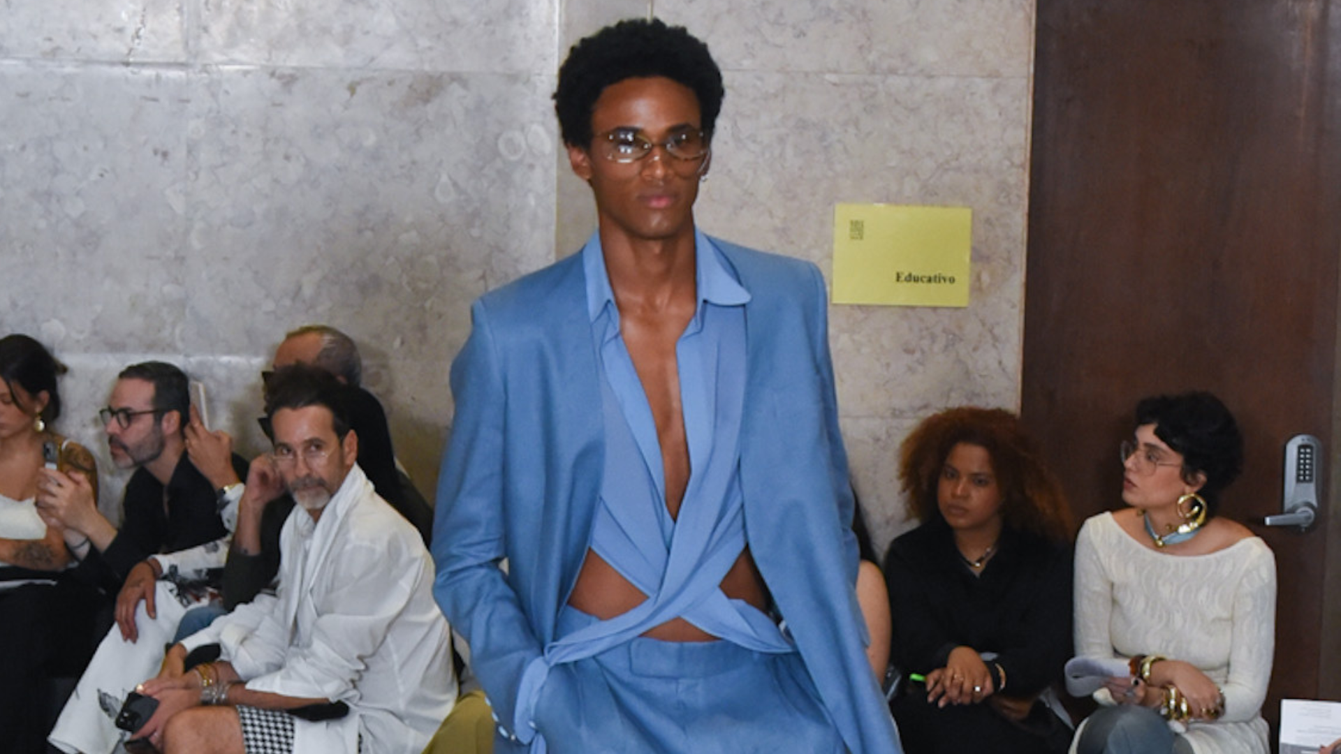 Desfile de João Pimenta no SPFW (Foto: Andy Santana/Brazil News)