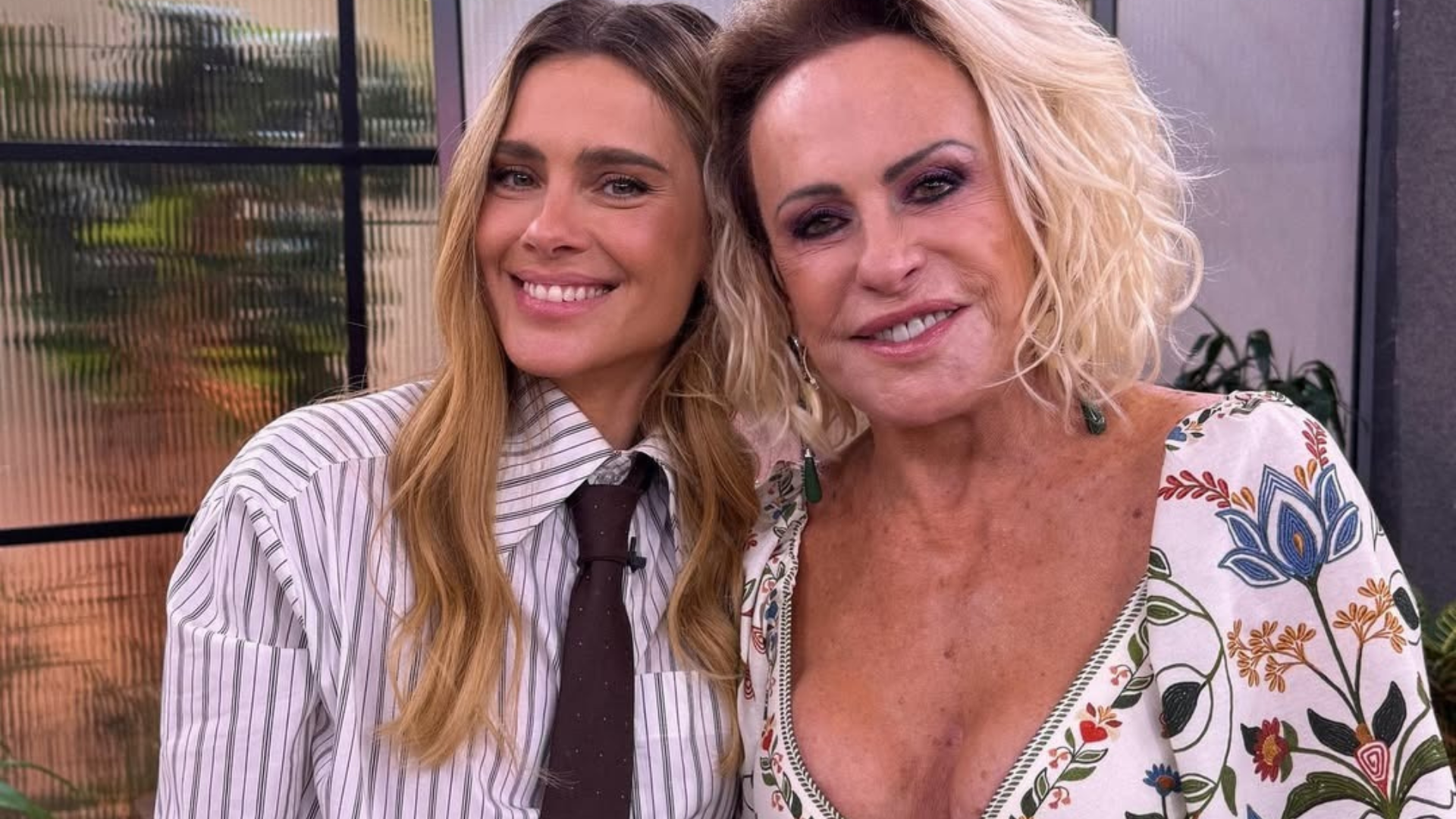 Carolina Dieckmmann e Ana Maria Braga (Foto: @anamariabragaoficial/Instagram/Reprodução)