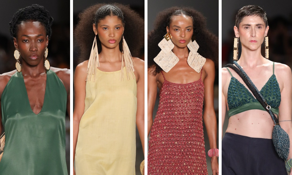Desfile da grife Catarina Mina (Foto: Brazil News)