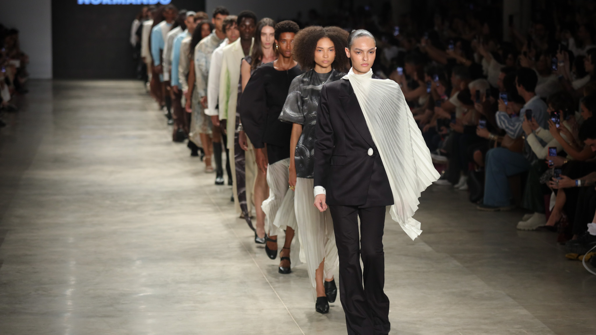 Desfile da Normando no SPFW (Foto: Lucas Ramos/Brazil News)