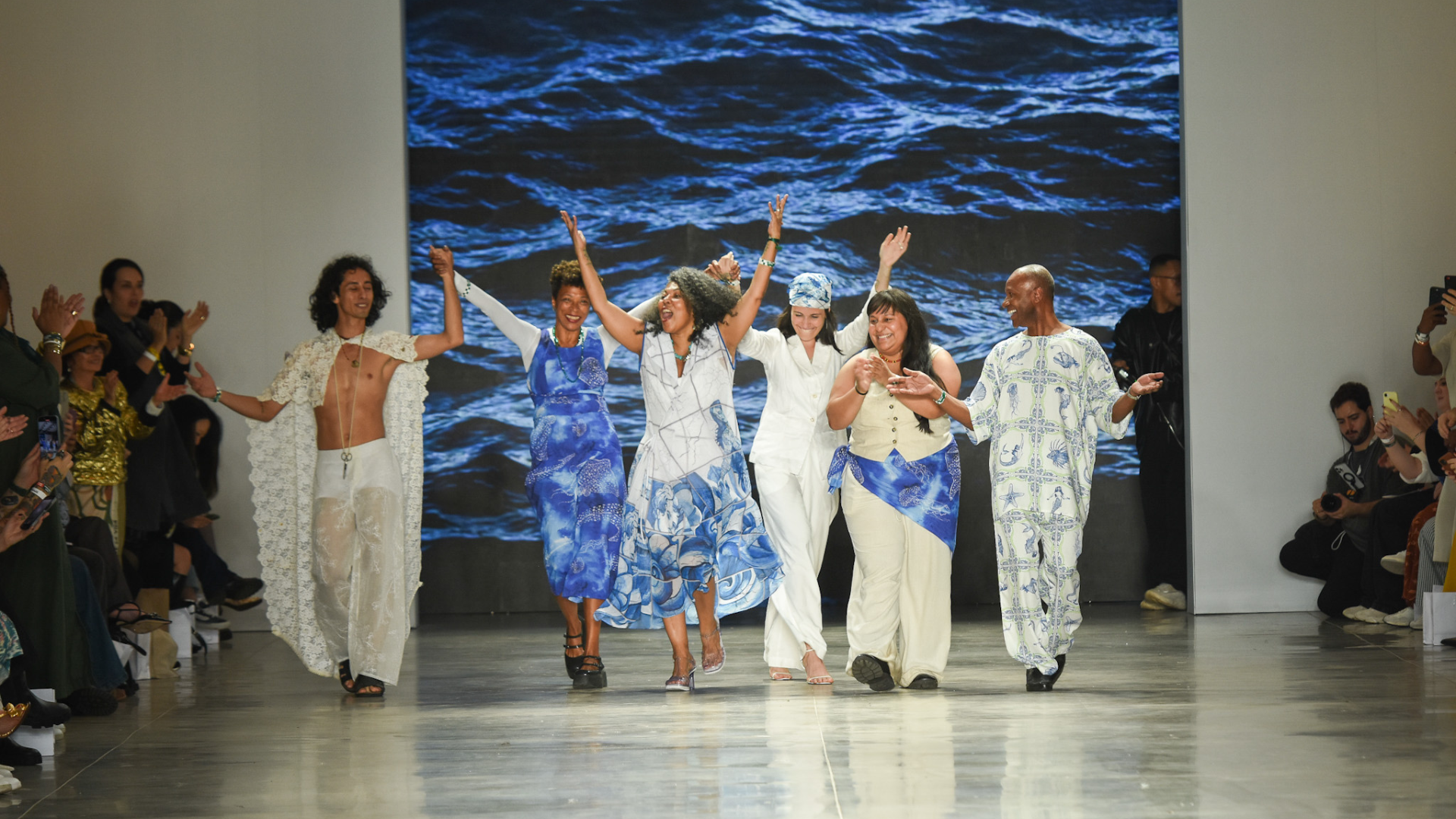 Santa Resistência no SPFW (Foto: Will Dias/Brazil News)