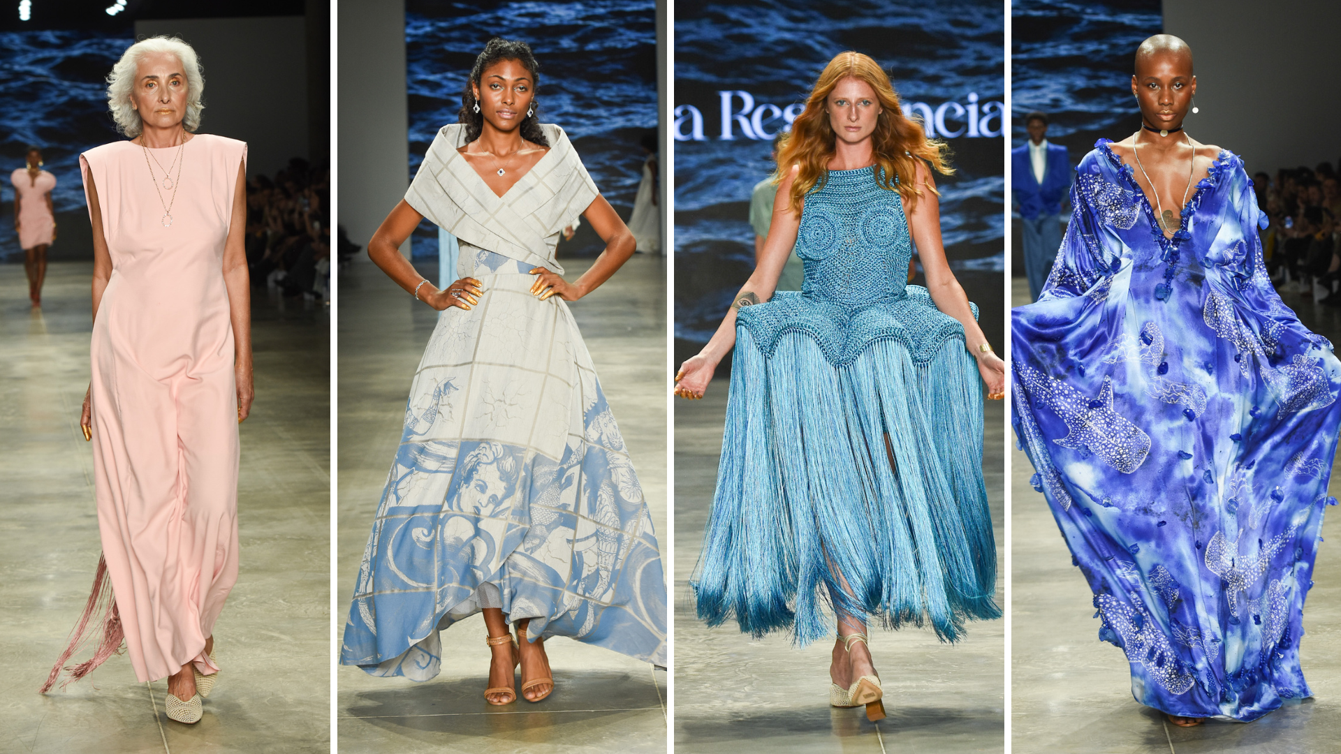 Santa Resistência no SPFW (Foto: Will Dias/Brazil News)