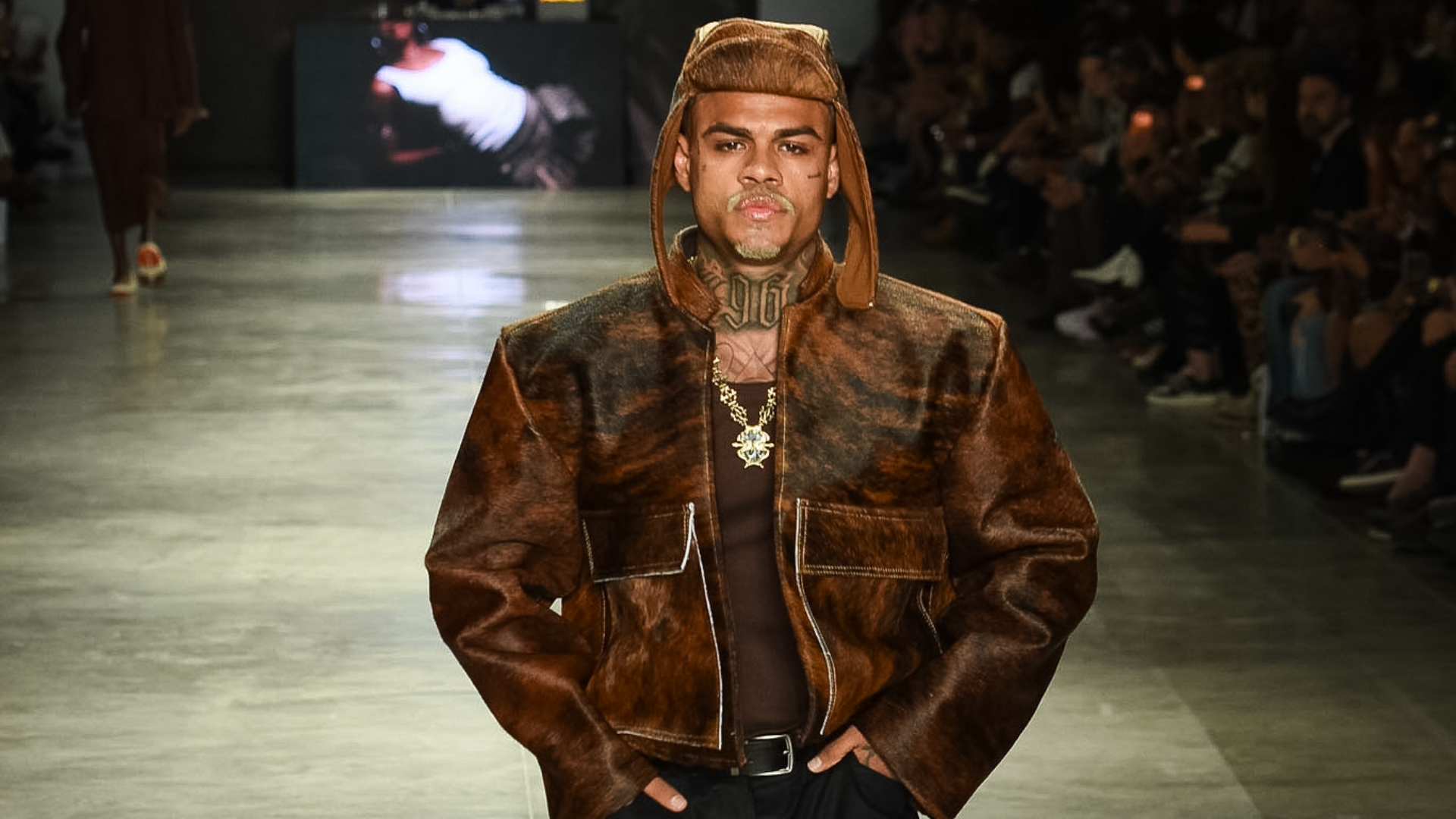 Desfile Dendezeiro no SPFW (Foto: Will Dias/Brazil News)