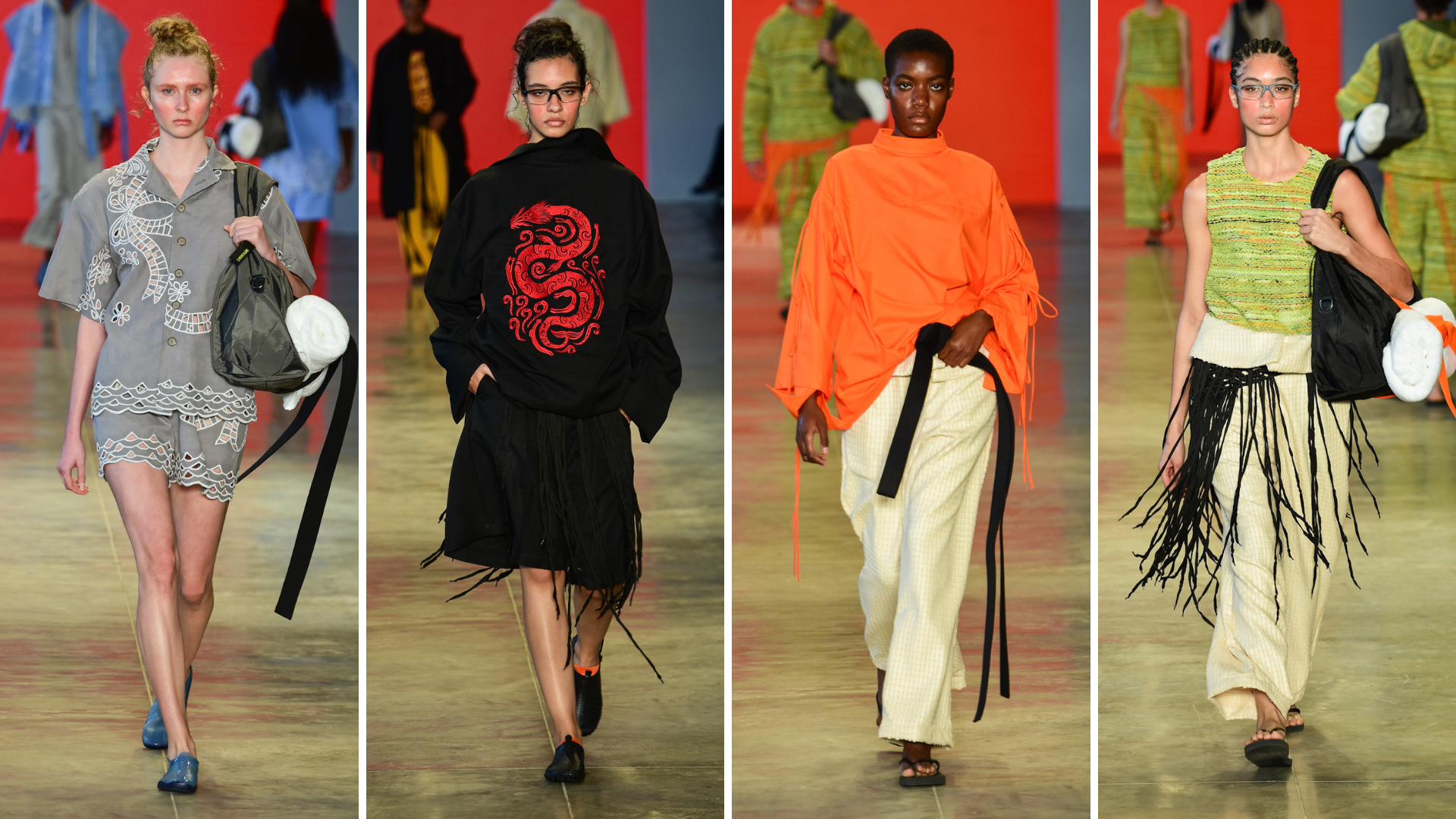 David Lee no SPFW (Foto: Brazil News)