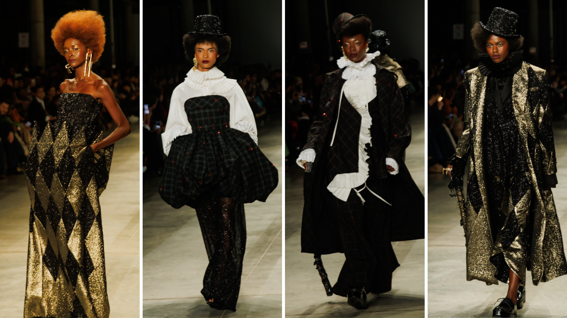 Desfile da grife Apartamento 03 no SPFW (Foto: Clayton Felizardo/Brazil News)