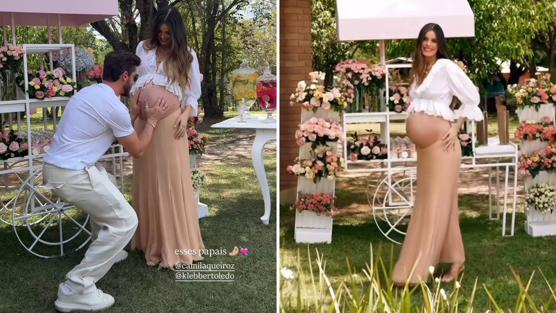 Klebber Toledo e Camila Queiroz (Foto: @camilaqueiroz/Instagram/Reprodução)