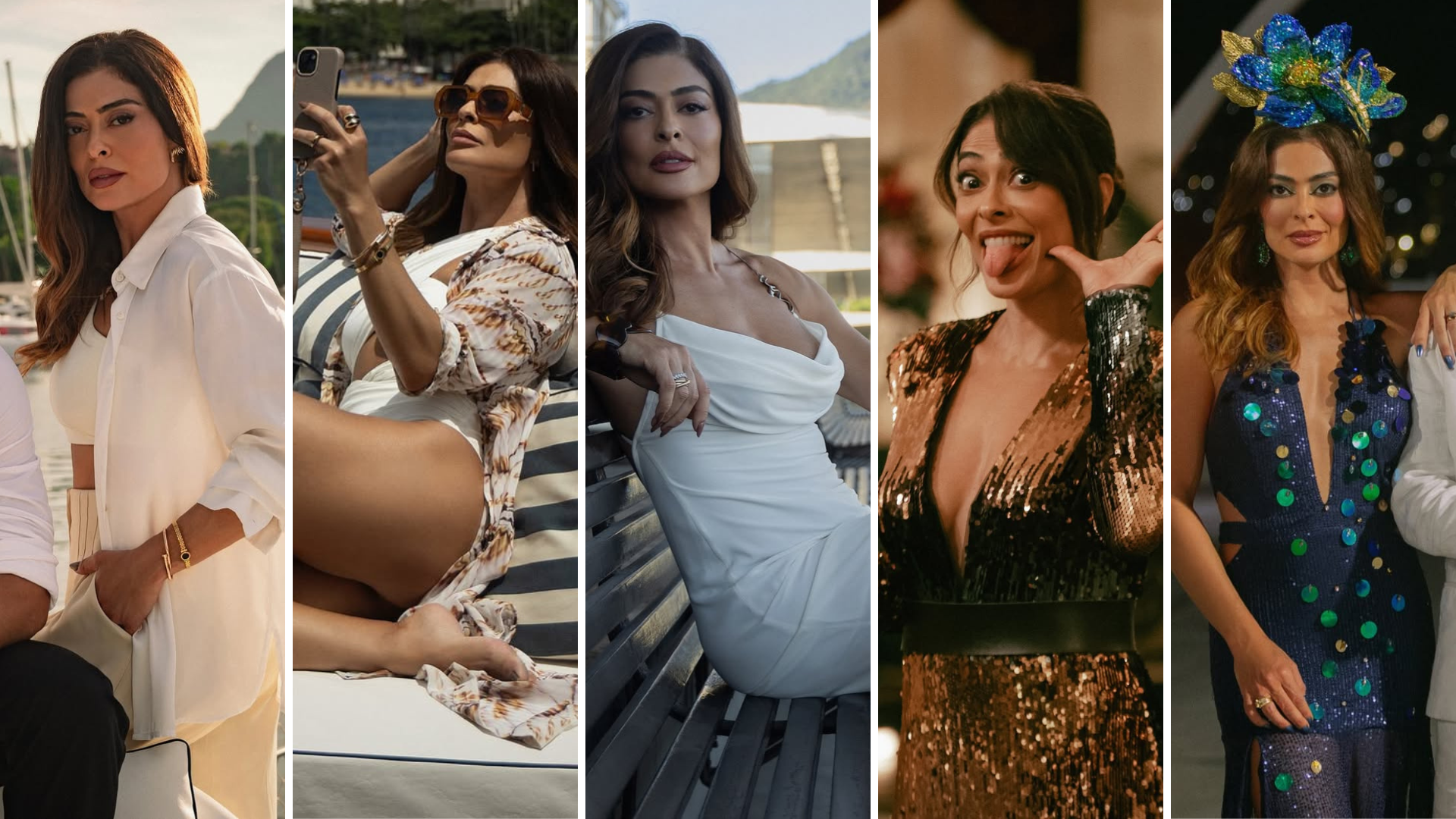 Juliana Paes em "Os Donos do Jogo" (Foto: @julianapaes/Instagram/Reprodução)