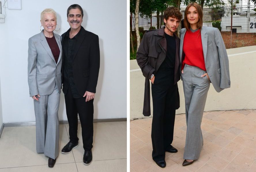 Xuxa, Juno, Sasha e João Lucas (Fotos: Brazil News)