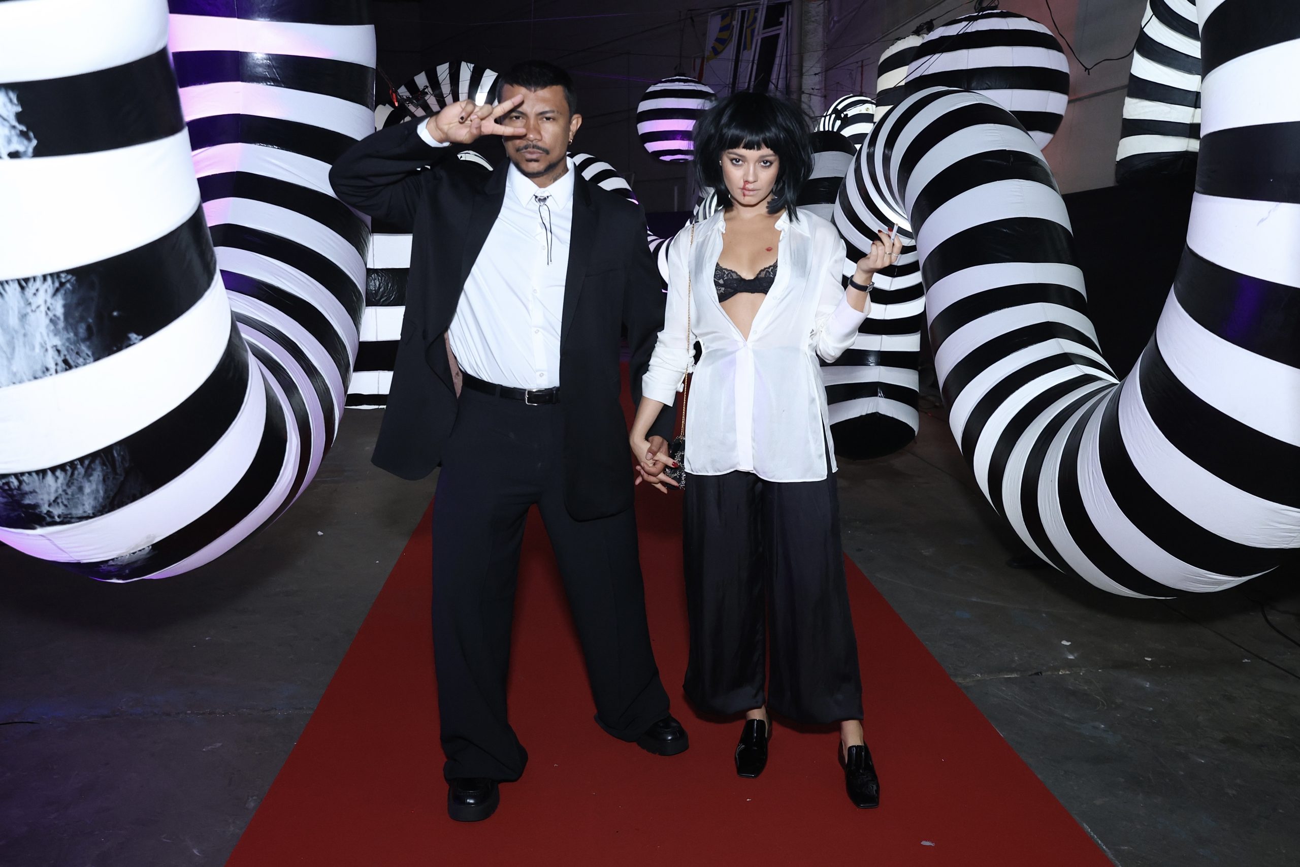 Xamã e Sophie Charlotte (Foto: Roberto Filho/Brazil News)