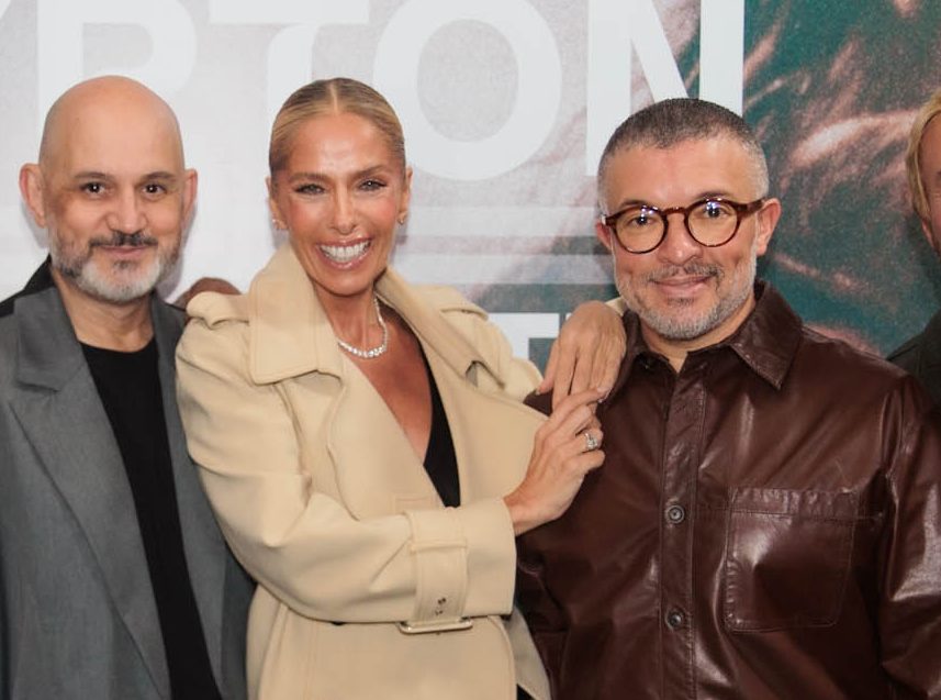 Thidy Alvis, Adriane Galisteu e Milton Martins (Foto: Brazil News)