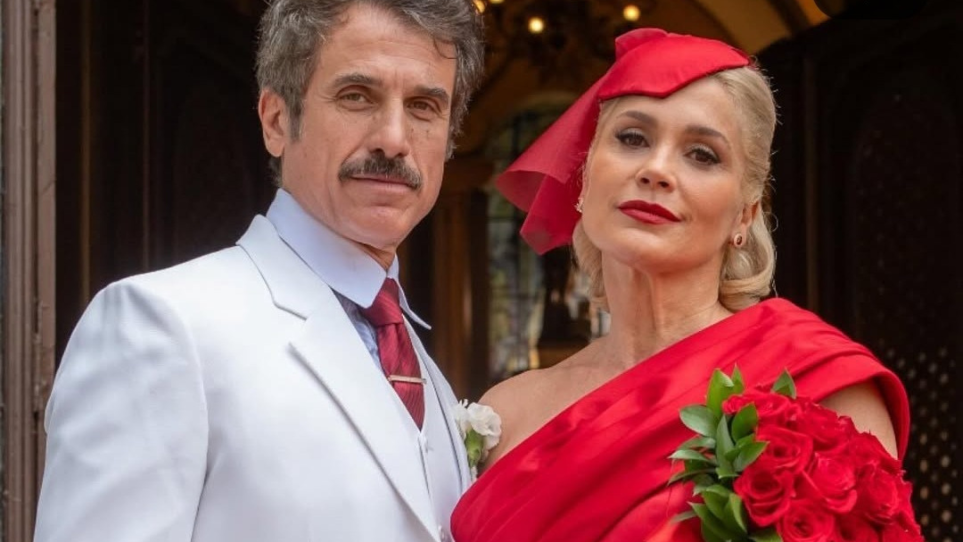 Eriberto Leão e Flávia Alessandra (Foto: @flaviaalessandra/Instagram/Reprodução)