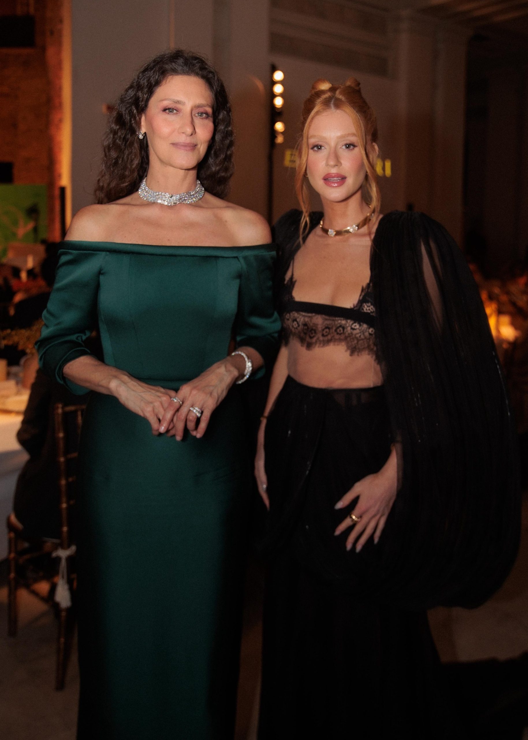 Maria Fernanda Cândido e Marina Ruy Barbosa (Foto: Andy Santana/Brazil News)