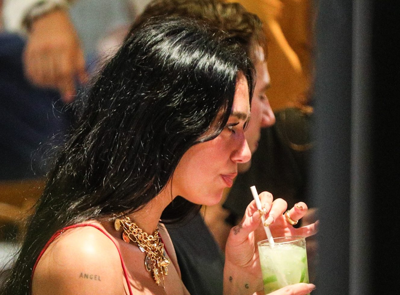 Dua Lipa no Rio de Janeiro (Foto: Victor Chapetta/Brazil News)