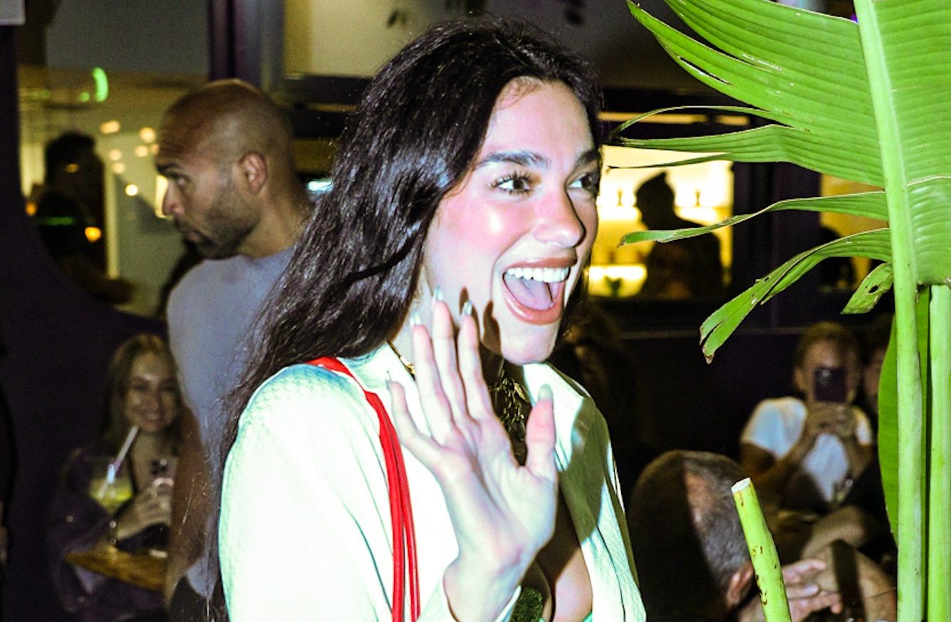 Dua Lipa no Rio de Janeiro (Foto: Victor Chapetta/Brazil News)