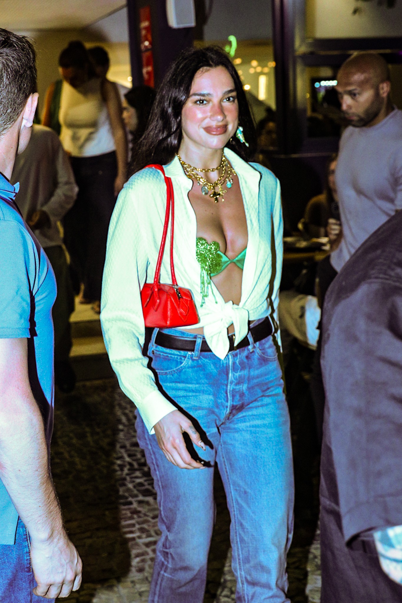 Dua Lipa no Rio de Janeiro (Foto: Victor Chapetta/Brazil News)