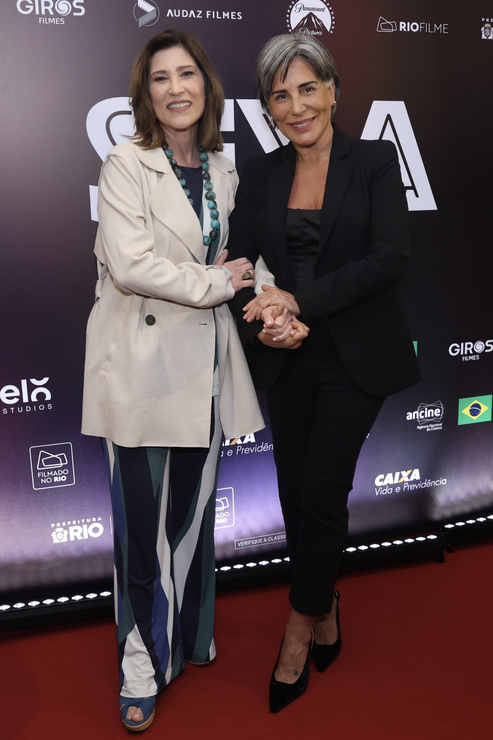 Beth Goulart e Gloria Pires (Foto: Roberto Filho/Brazil News)