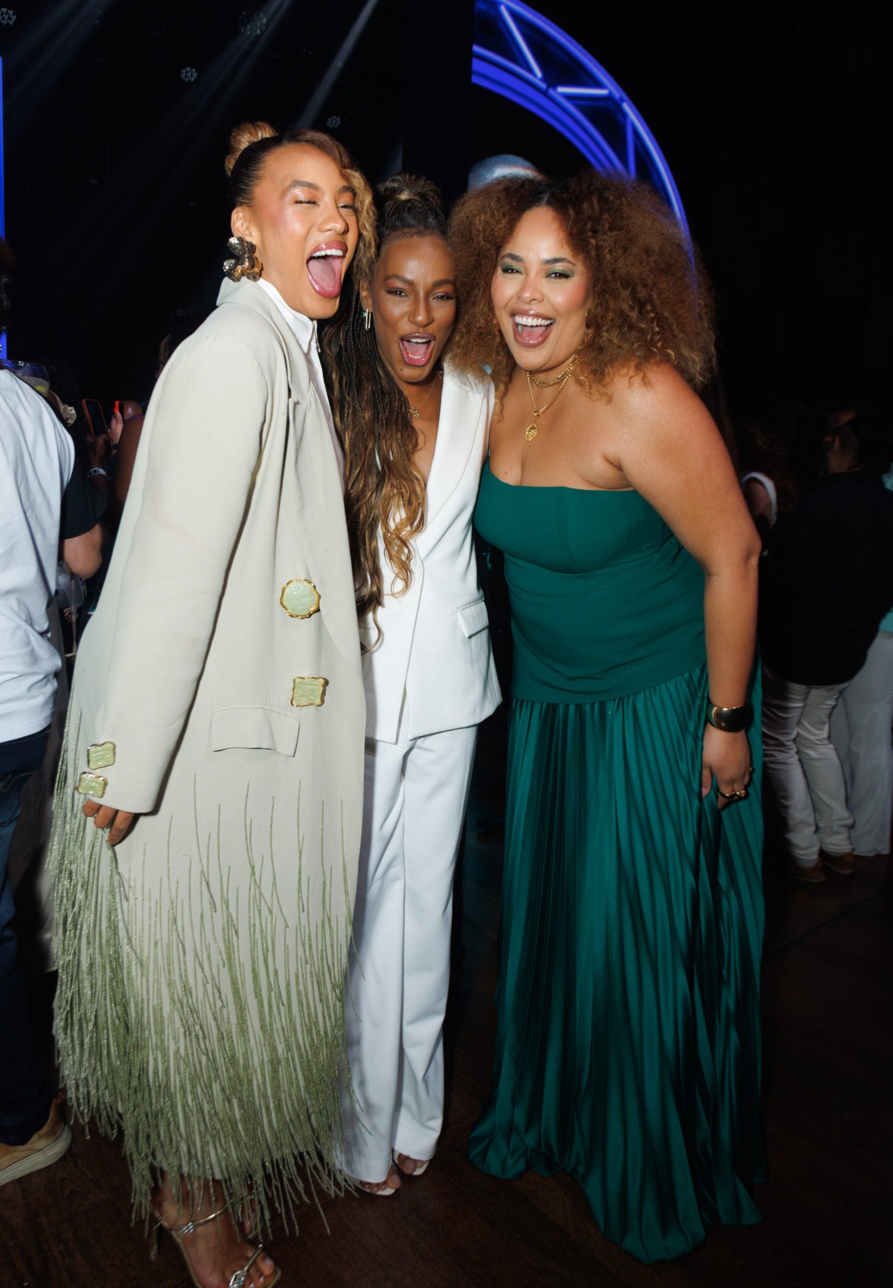Raissa Santana, Patty Dejesus e Rita Carreira (Foto: Clayton Felizardo/Brazil News)