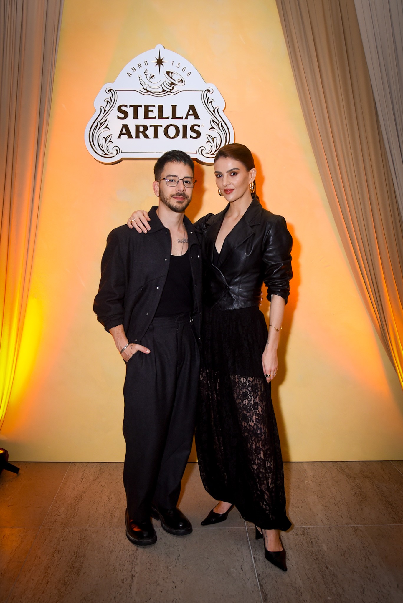 Júnior Lima e Mônica Benini (Foto: Andy Santana e Manu Scarpa/Brazil News)