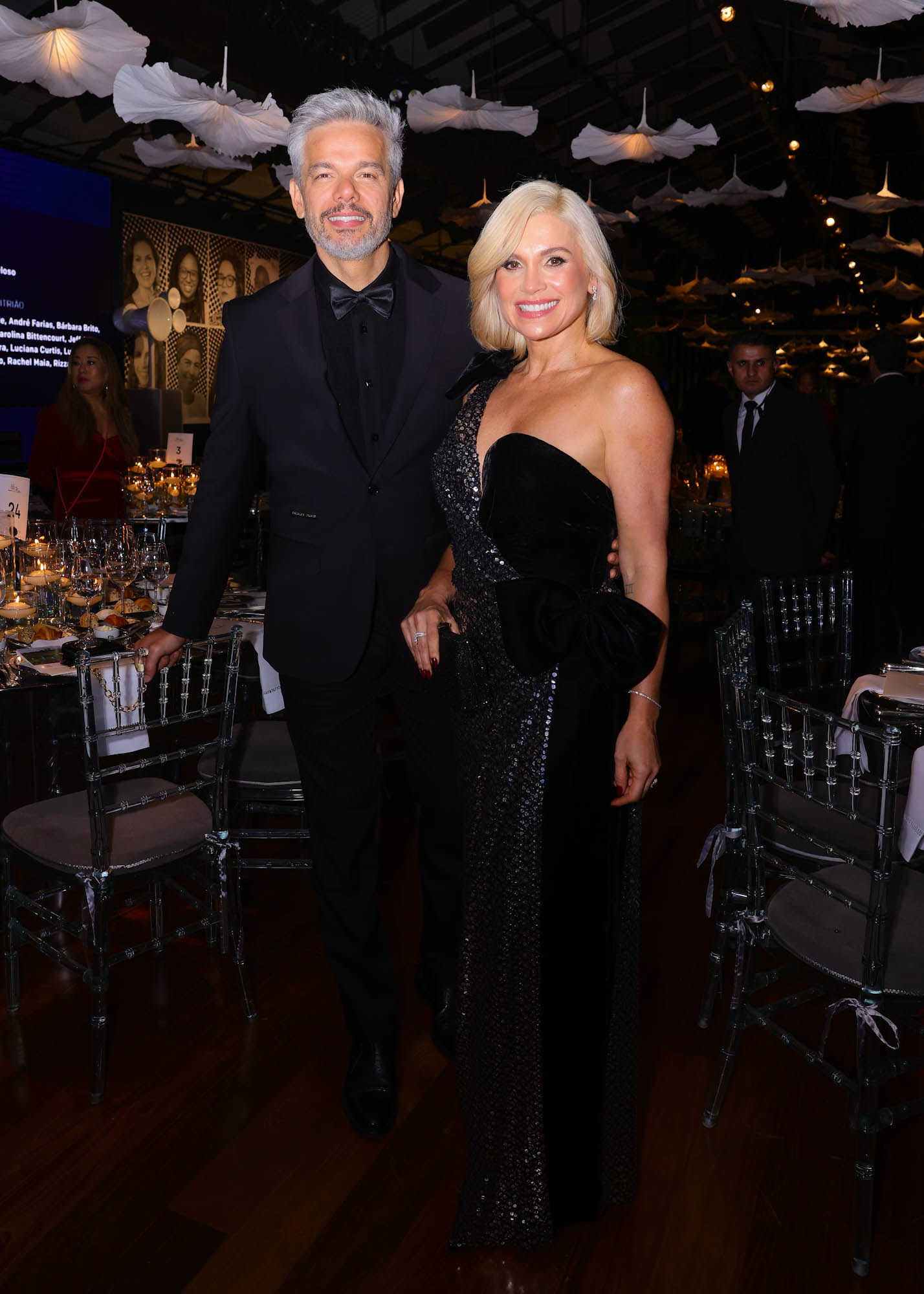 Otaviano Costa e Flávia Alessandra (Foto: Brazil News)