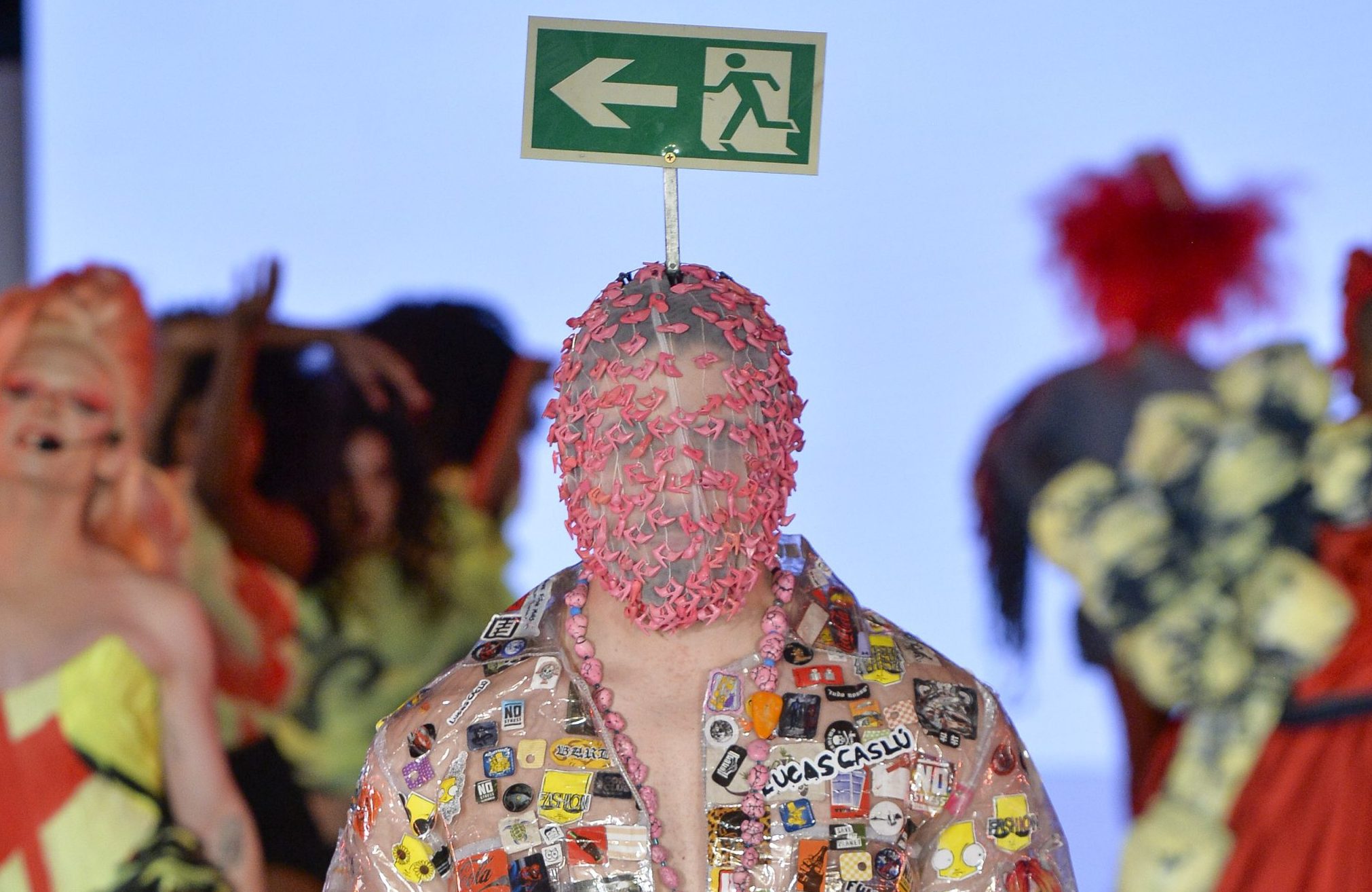 Desfile de Lucas Caslu, vencedor do último Desfio Sou de Algodão (Foto: Marcelo Soubhia/ @agfotosite)