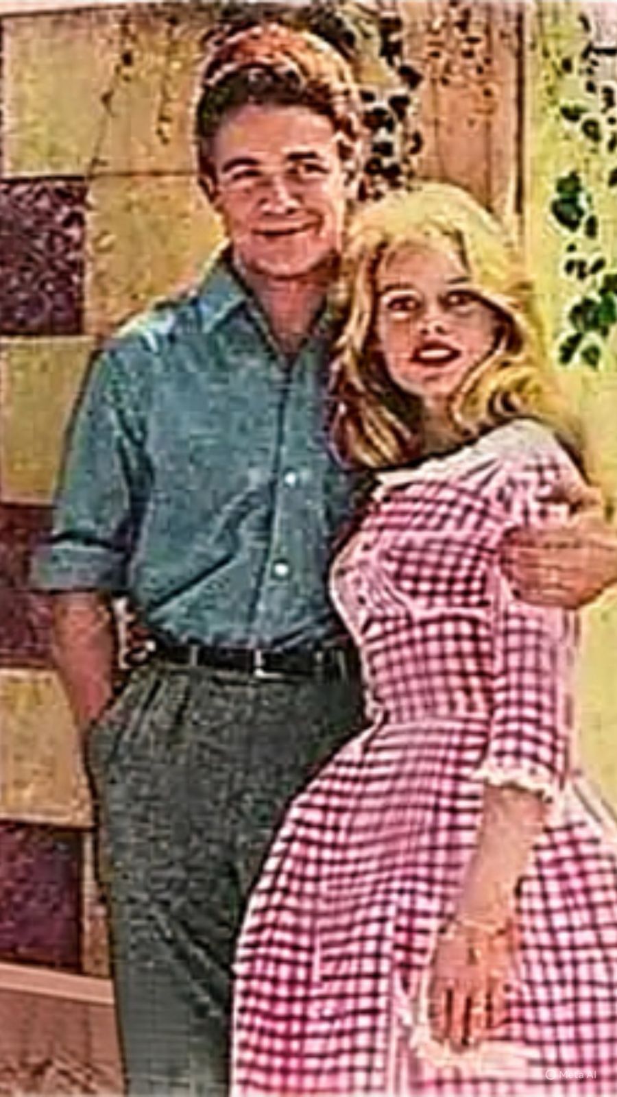 Brigitte Bardot em seu casamento com Jacques Charrier (Foto: Reprodução/Instagram)