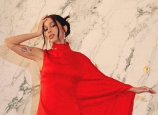 Londres: Anitta arrasa com vermelho assimétrico no Fashion Awards Anitta (Foto: Reprodução/Instagram)