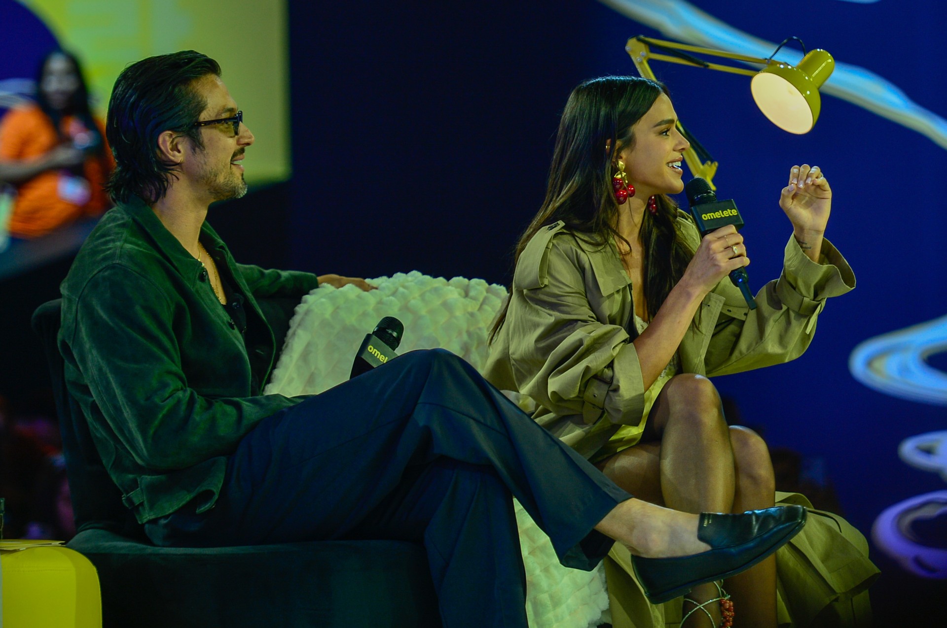 Rômulo Estrela e Bruna Marquezine (Foto: Eduardo Martins/Brazil News)