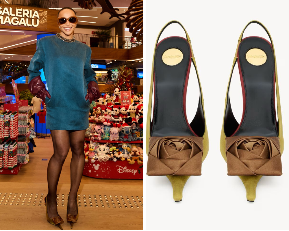 Sabrina Sato com sapato YSL (Foto: Reprodução/Instagram/Divulgação)
