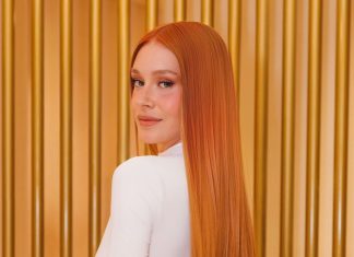 Marina Ruy Barbosa lança coleção de festa com look de R$ 2.397 Marina Ruy Barbosa (Foto: Patricia Devoraes/Brazil News)