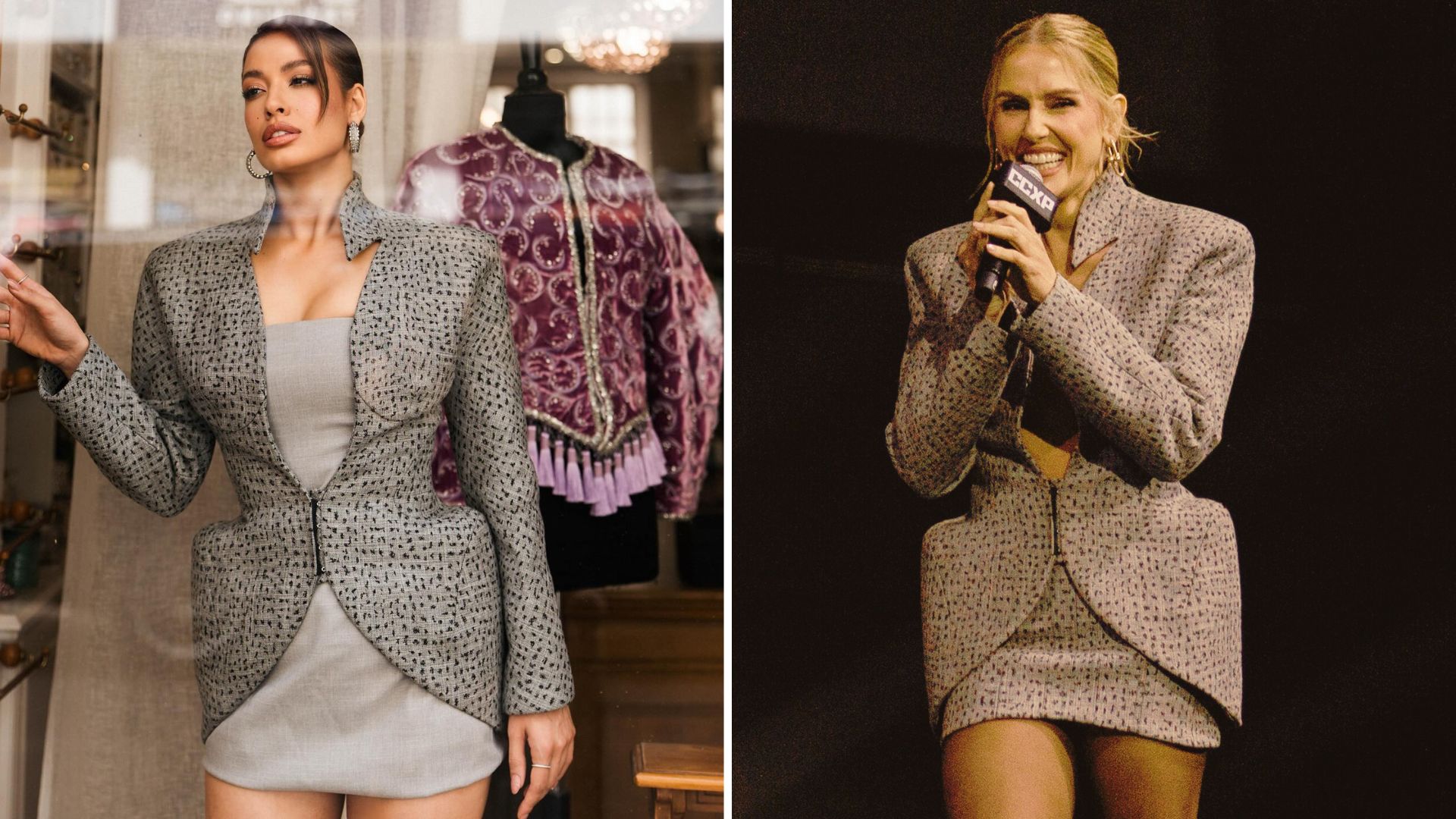 Beatriz Reis e Deborah Secco (Fotos; Reprpdução/Instagram - Brazil News)